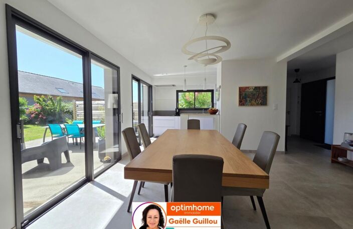 ROSCOFF : Contemporaine de 155m² - vie de plain pied - Proximité mer - Belle prestation — photo 5