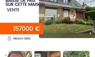 Maison 6 Pièces 125 m² à vendre à Prouvy (59121)