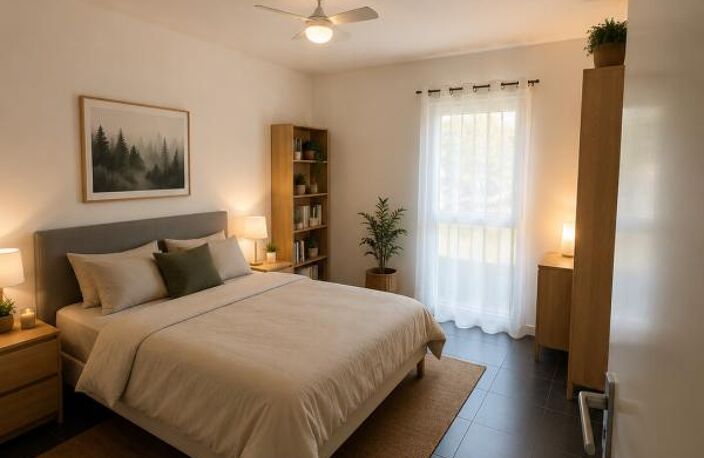EXCLUSIVITÉ   T2 de 45 m2 avec balcon, parking sécurisé et l — photo 4