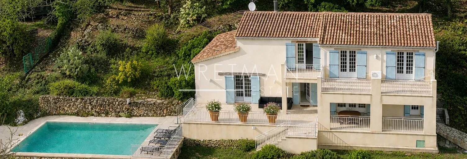 Maison 7 Pièces 180 m² à vendre à Tourrettes-sur-Loup (06140)