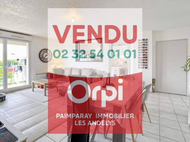 VENDU - Appartement F3 - 67 m² - Balcon + 2 parking - Les Andelys — photo du bien
