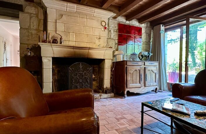 VARENNES SUR LOIRE, Longère 3 chambres sur jardin de 1280m² — photo 5