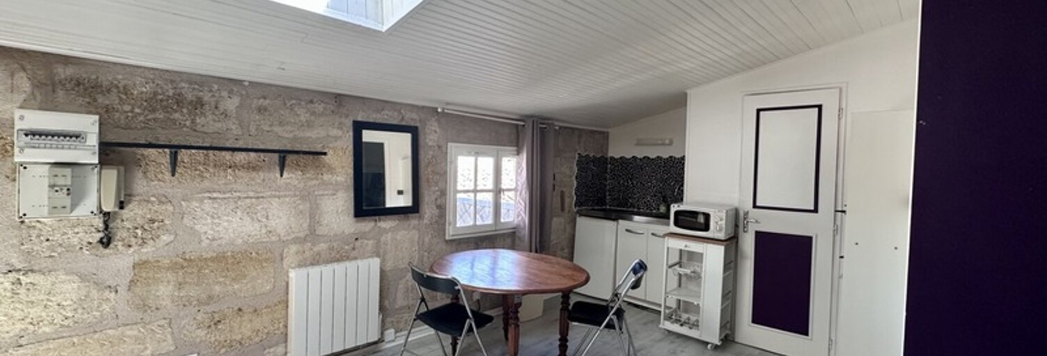 Appartement 1 Pièce 25 m² à vendre à Bordeaux (33000)
