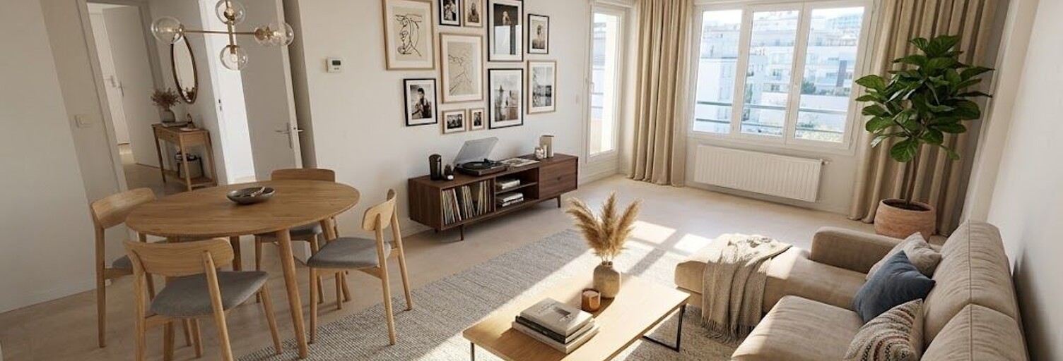 Appartement 3 Pièces 75 m² à vendre à Lyon 7 (69007)