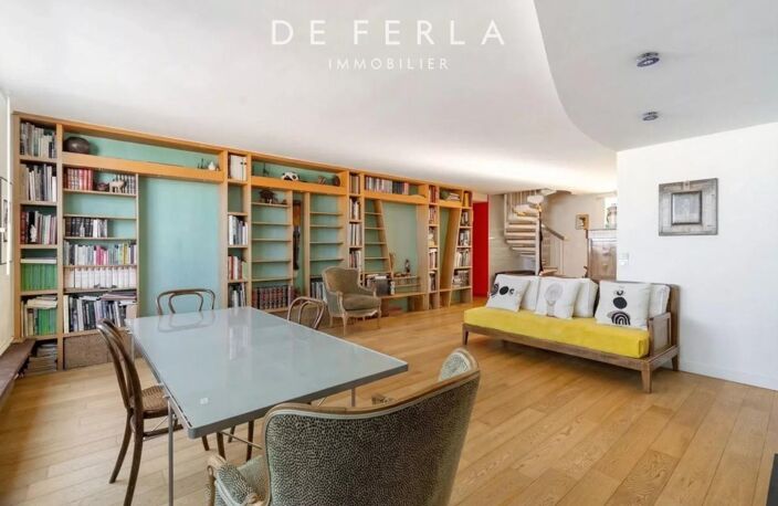 MÉRIDIEN / SAINT-JACQUES : Duplex familial en dernier étage, Paris 14e — photo 4