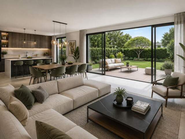 Superbe Maison neuve avec garage et jardin en plein nature — photo du bien