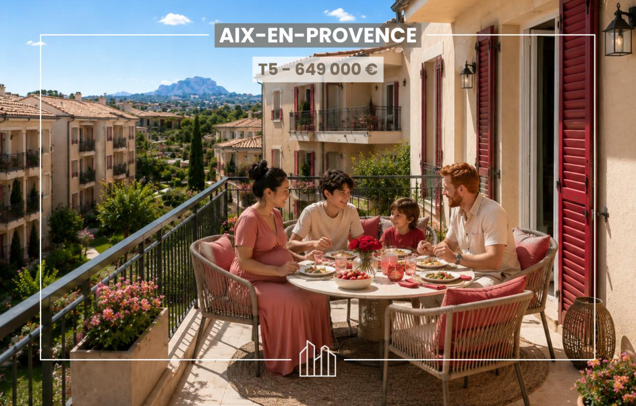 Appartement  T5 à vendre Aix-en-Provence 13100