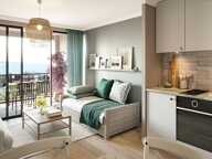 À VENDRE CANNES — Quartier de la Croix des Gardes, résidence de standing en investissement locatif, du studio au 3 pièces - Idéal placement patrimonial LMP/LMNP — photo 2