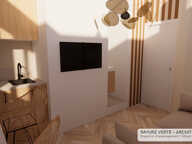 MONTMARTRE  - ABBESSES - STUDETTE AU CALME SUR COUR - ADRESSE RARE — photo 4