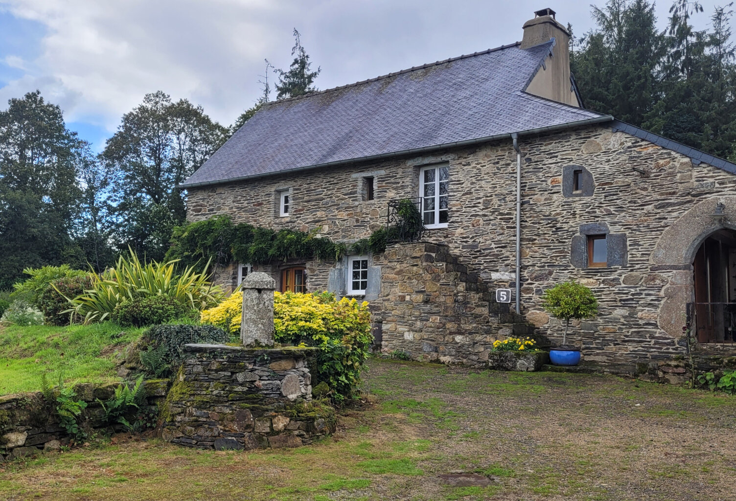 Authentique Propriété Bretonne en Pierre avec Deux Maisons e — photo 1