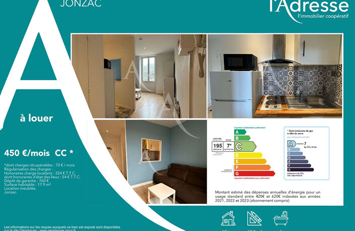 STUDIO MEUBLE - Jonzac Hyper Centre 17.90 m2 — photo 4