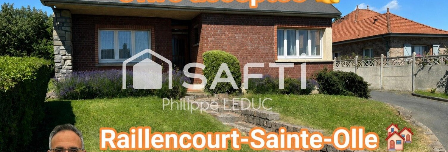 Maison 5 Pièces 110 m² à vendre à Raillencourt-Sainte-Olle (59554)