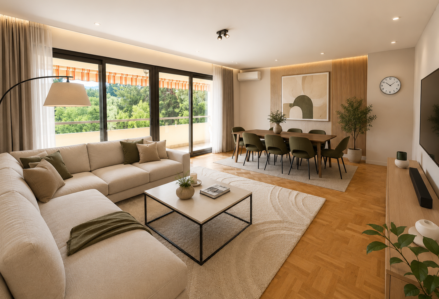 T4 de 85 m2 avec balcon, parking privatif et fort potentiel — photo 1