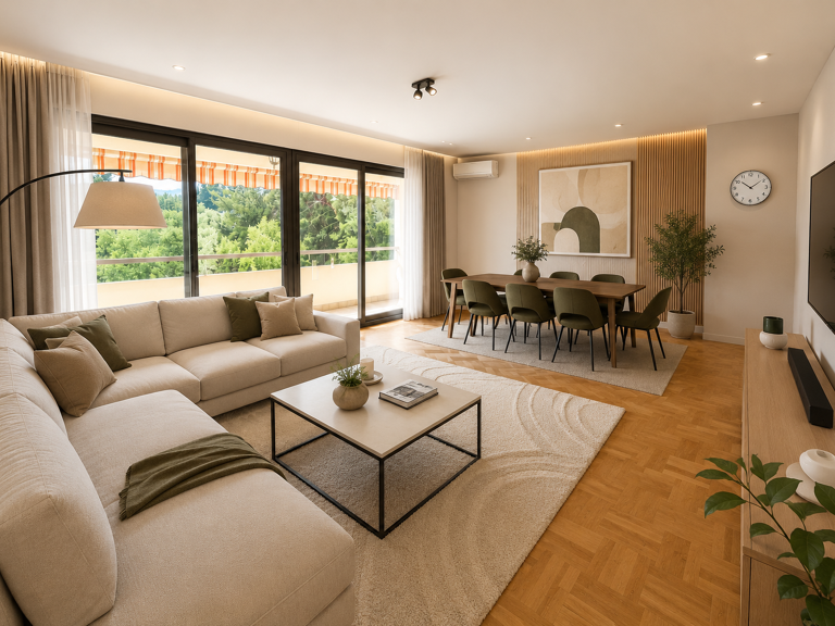 T4 de 85 m2 avec balcon, parking privatif et fort potentiel — photo 1