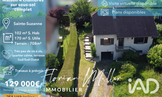 Maison 5 Pièces 102 m² à vendre à Sainte-Suzanne (25630)