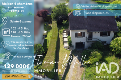 Maison 5 pièces 129000 €