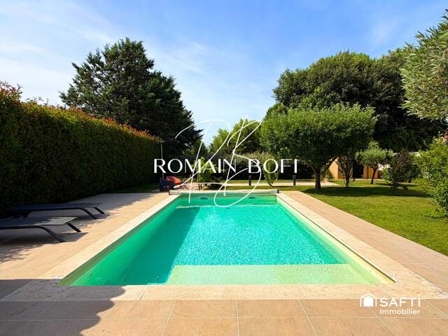 Maison 5 pièces de 115m2 sur 1000m2 de terrain avec piscine — photo du bien