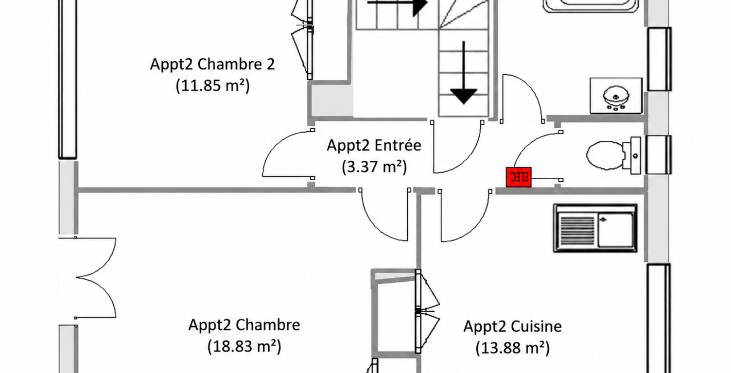 Vente Immeuble 210 m&sup2; — photo 1