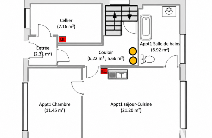 Vente Immeuble 210 m&sup2; — photo 2