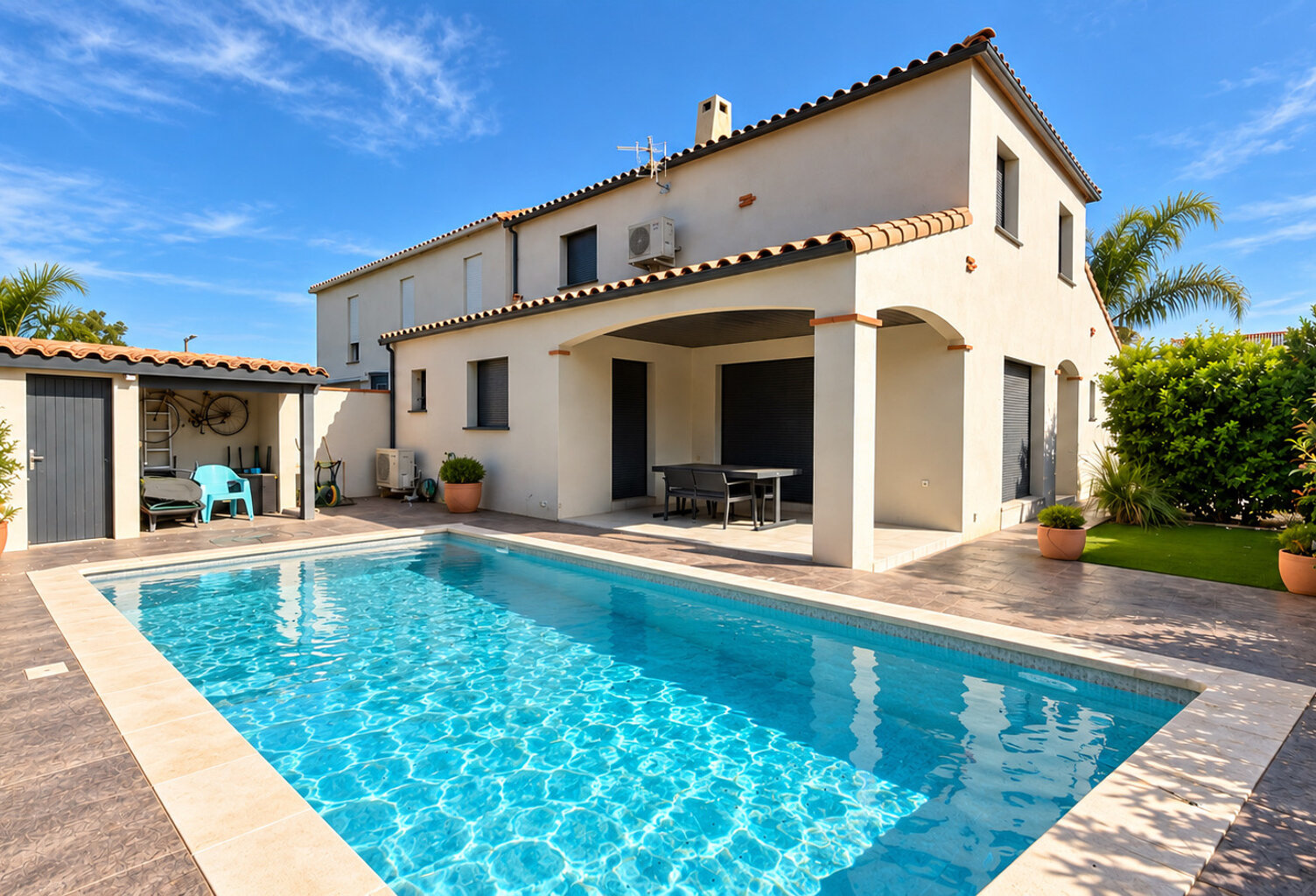 ACHAT - SAINT CYPRIEN - VILLA CONTEMPORAINE AVEC PISCINE — photo 1