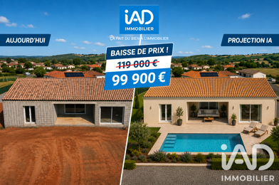 Maison 1 pièces 99900 €