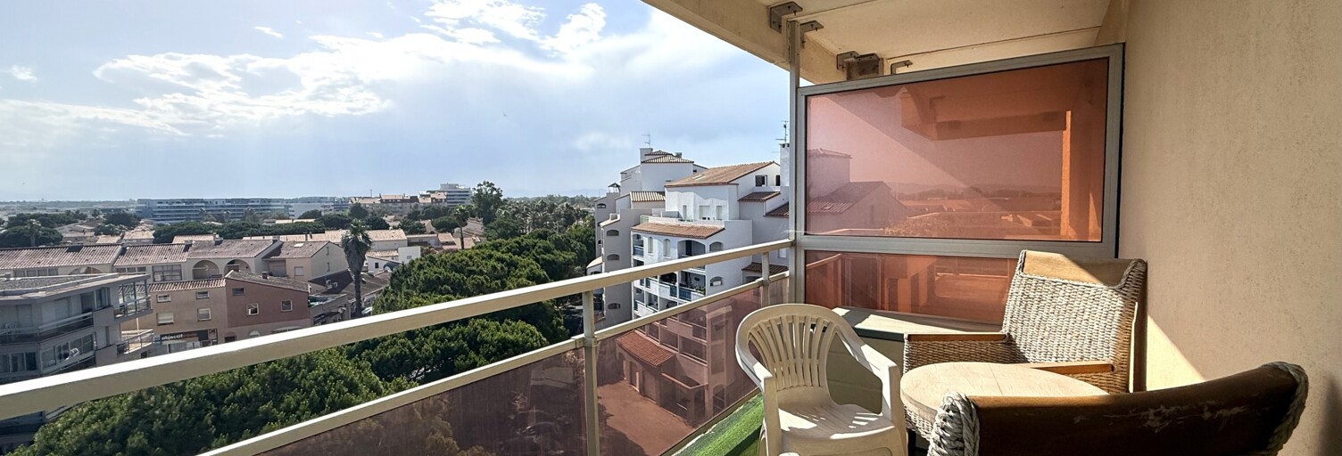 Appartement 1 Pièce 18 m² à vendre à Canet-en-Roussillon (66140)