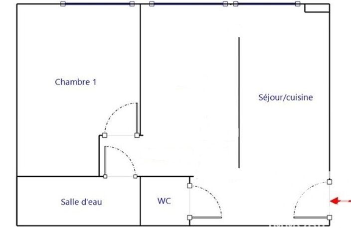 Location Appartement 2 pièces — photo 3