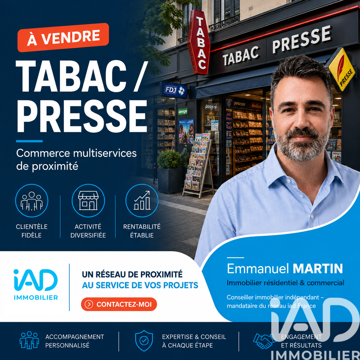 Agence immobilière de I@D FRANCE