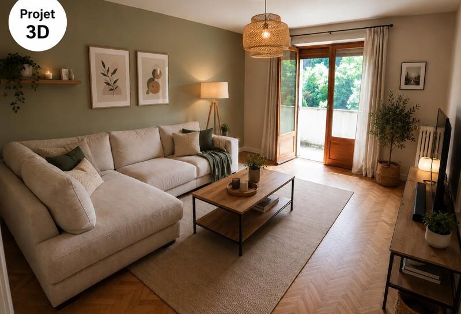 Appartement de 3 pièces principales — photo 1