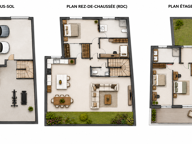 LYON 5e   LIMITE TASSIN-LA-DEMI-LUNE | PROJET DE VILLA D'ARC — photo 3
