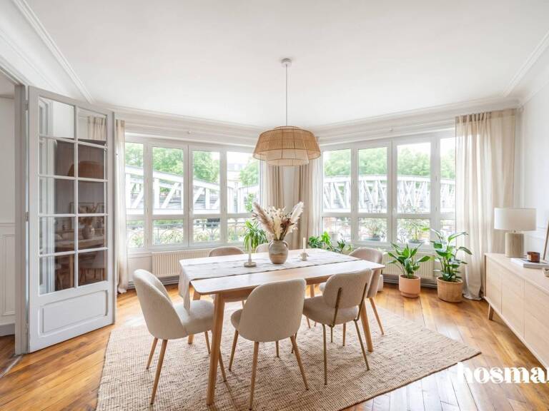 Appartement familial - 92,4m2 - 4 pièces avec cave - DPE D - Boulevard de la Chapelle, Paris 10ème — photo 1
