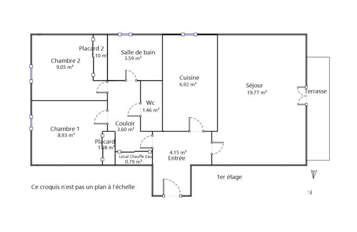 Vente Appartement 4 pièces — photo 4