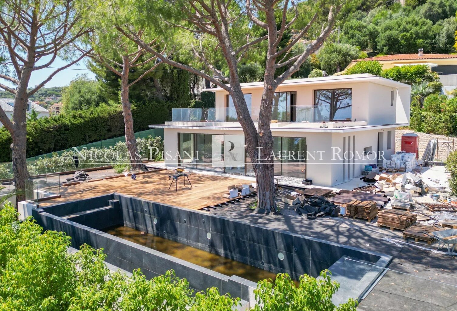 Roquebrune-Cap-Martin – Villa contemporaine neuve avec vue mer e — photo 1