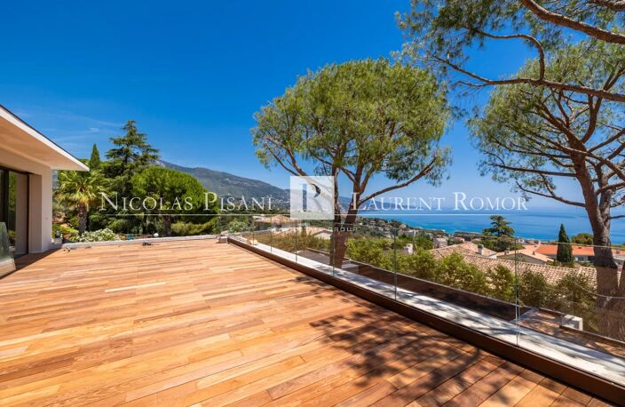 Roquebrune-Cap-Martin – Villa contemporaine neuve avec vue mer e — photo 5