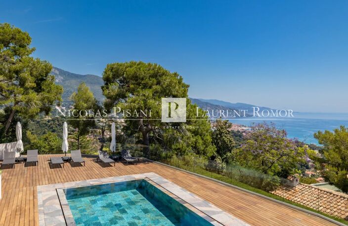 Roquebrune-Cap-Martin – Villa contemporaine neuve avec vue mer p — photo 2