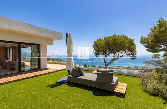 Roquebrune-Cap-Martin – Villa contemporaine neuve avec vue mer p — photo 5