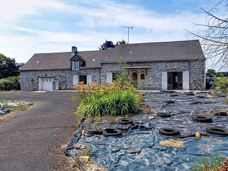 LA CHAPELLE GLAIN : Corps de ferme  133 m² sur environ 6000 m² — photo 1