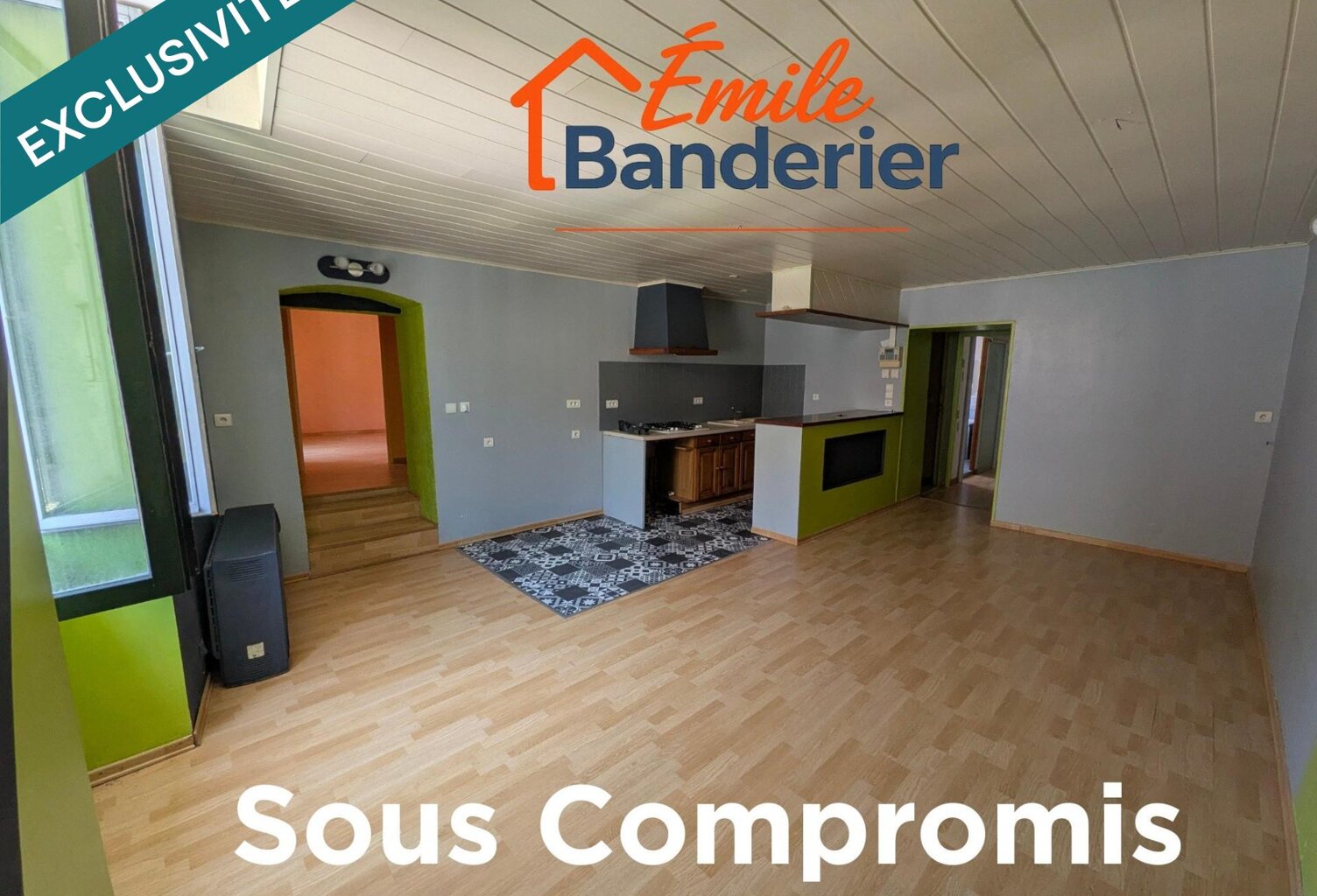 Appartement 4 pièces  75 m²  Orgelet centre — photo 1
