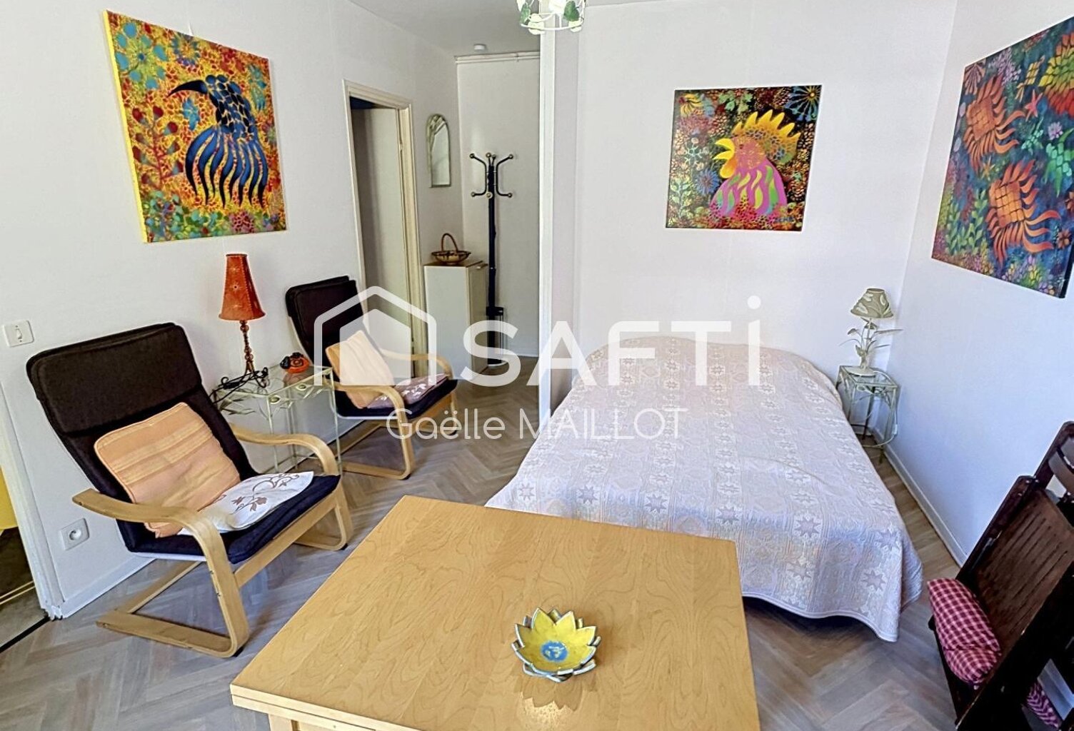 Studio au calme avec jolie vue — photo 1