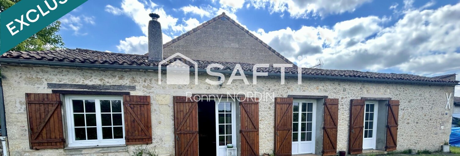 Maison 3 Pièces 70 m² à vendre à Villefranche-de-Lonchat (24610)