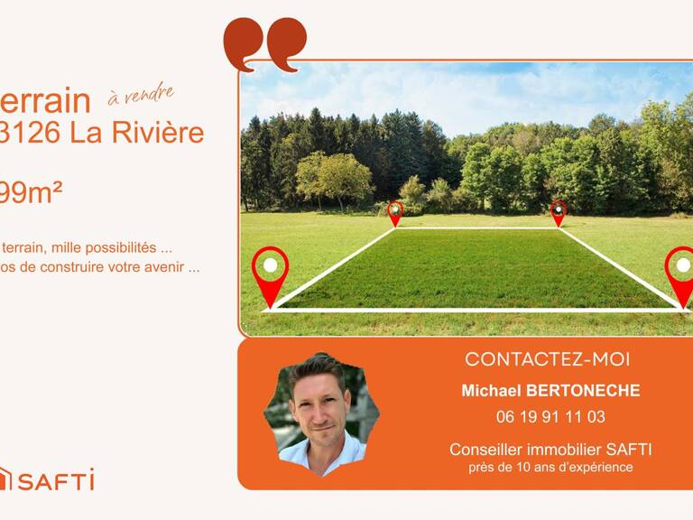 Terrain constructible 699?m²  Libre constructeur, proche Libourne — photo 1