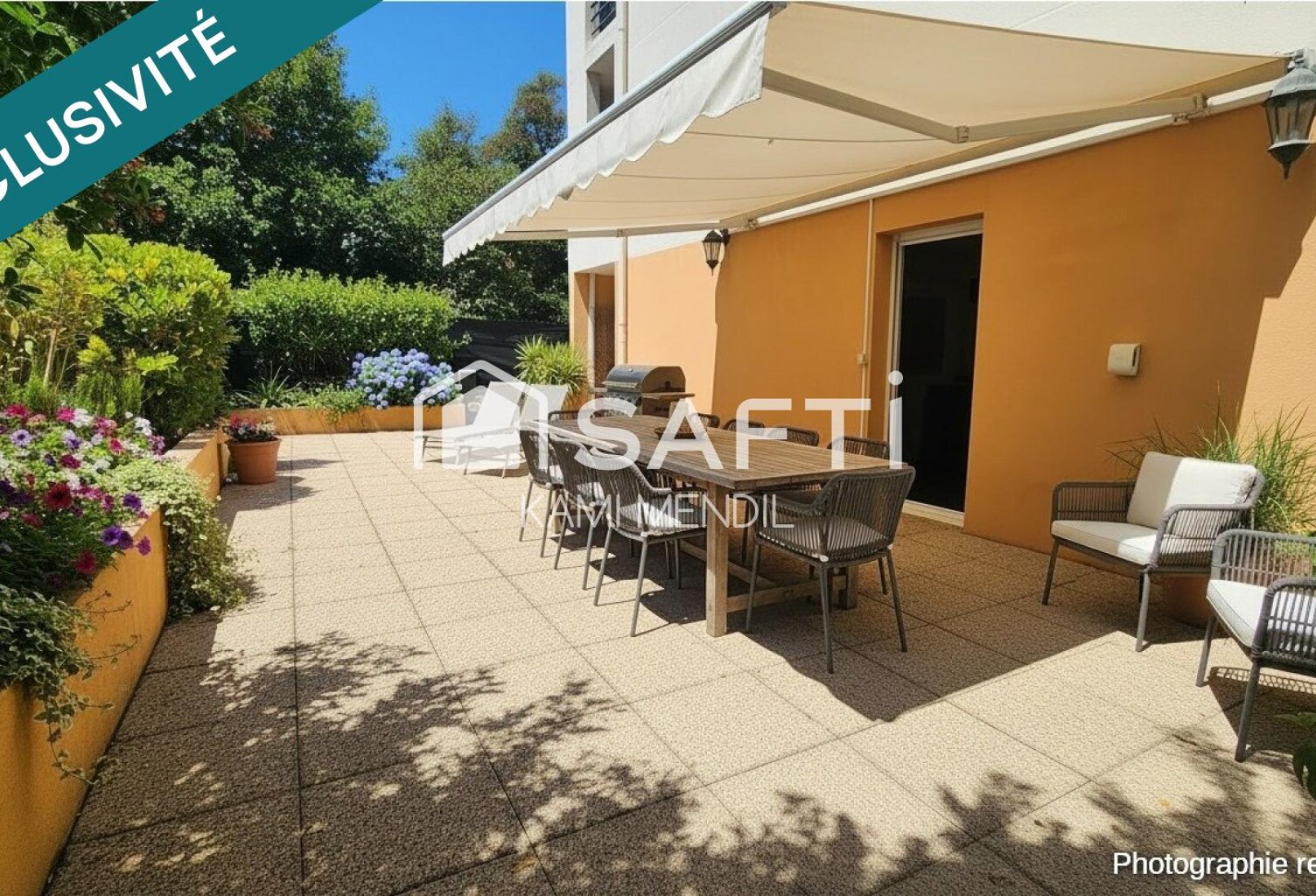 Appartement T4 88m² + Terrasse 80m² + Parking 13011 — photo 1