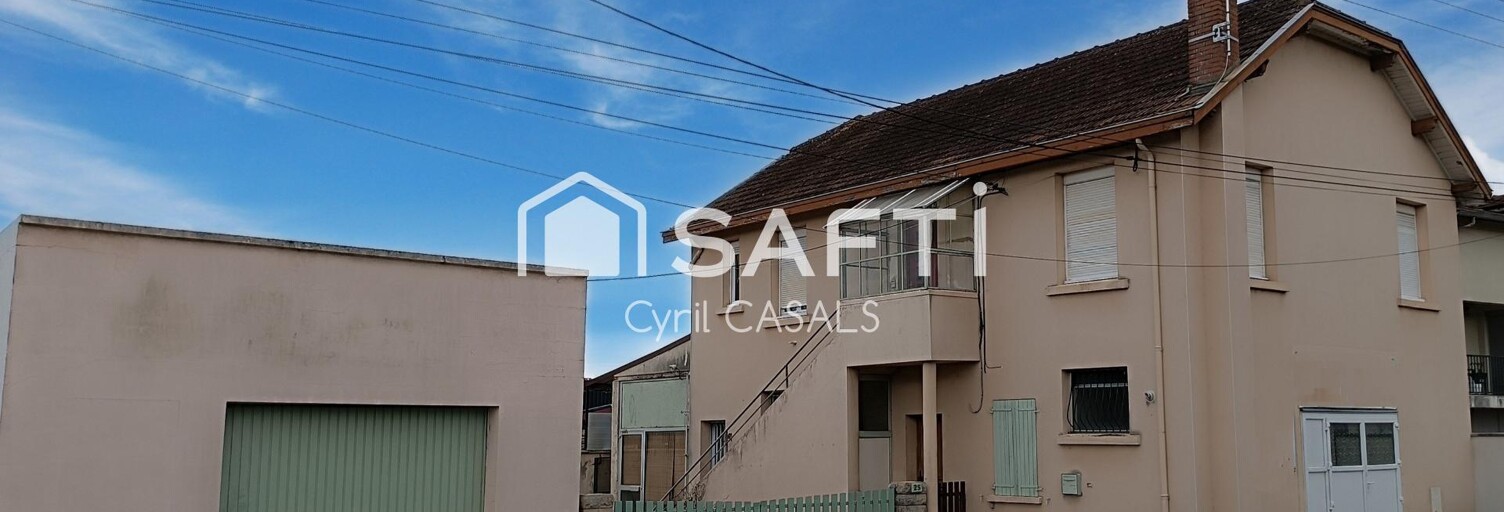 Maison 8 Pièces 139 m² à vendre à Saint-Vallier (71230)