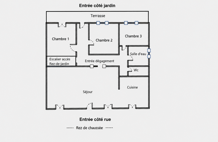 Grande maison familiale avec dépendance aménagée et fort pot — photo 4