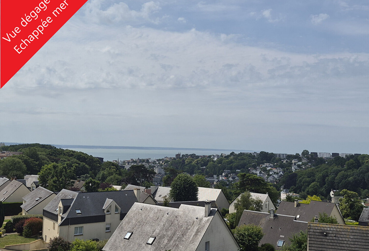 Appartement à vendre  le havre  138 m²  4 chambres  Vue mer  Triple exposition  2  loggias — photo 1