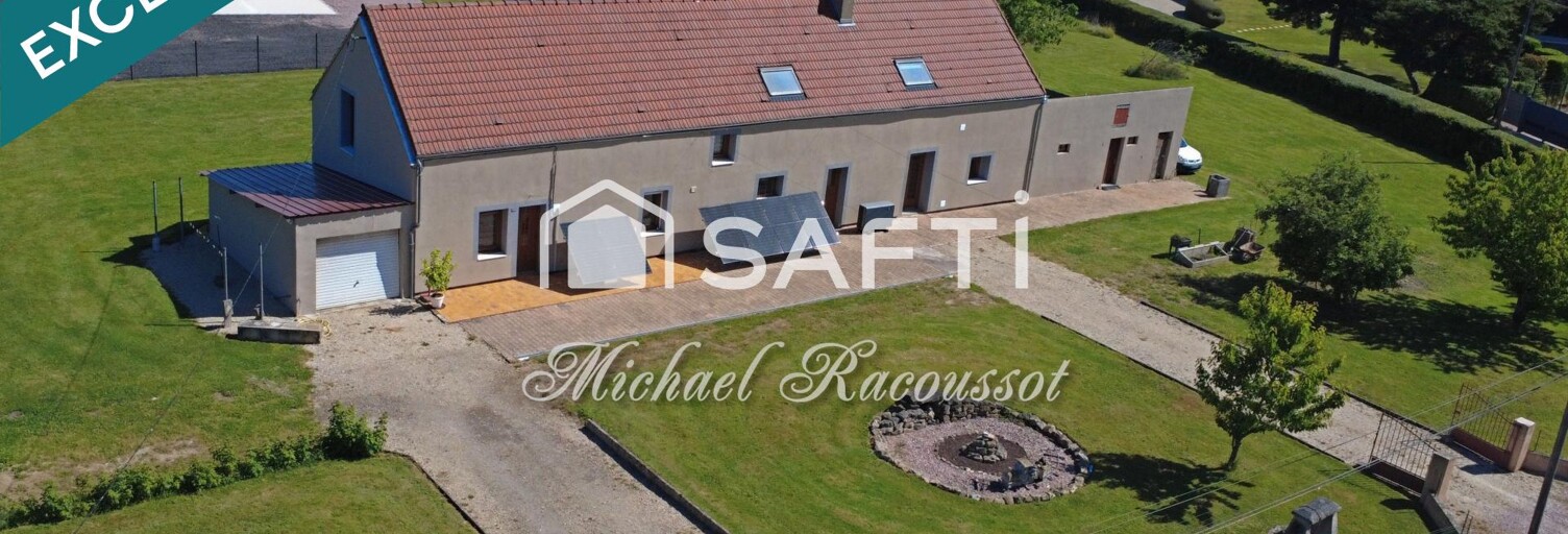 Maison 10 Pièces 139 m² à vendre à Saint-Vallier (71230)