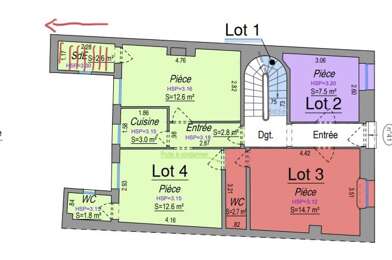 Appartement 2 pièces 155000 €