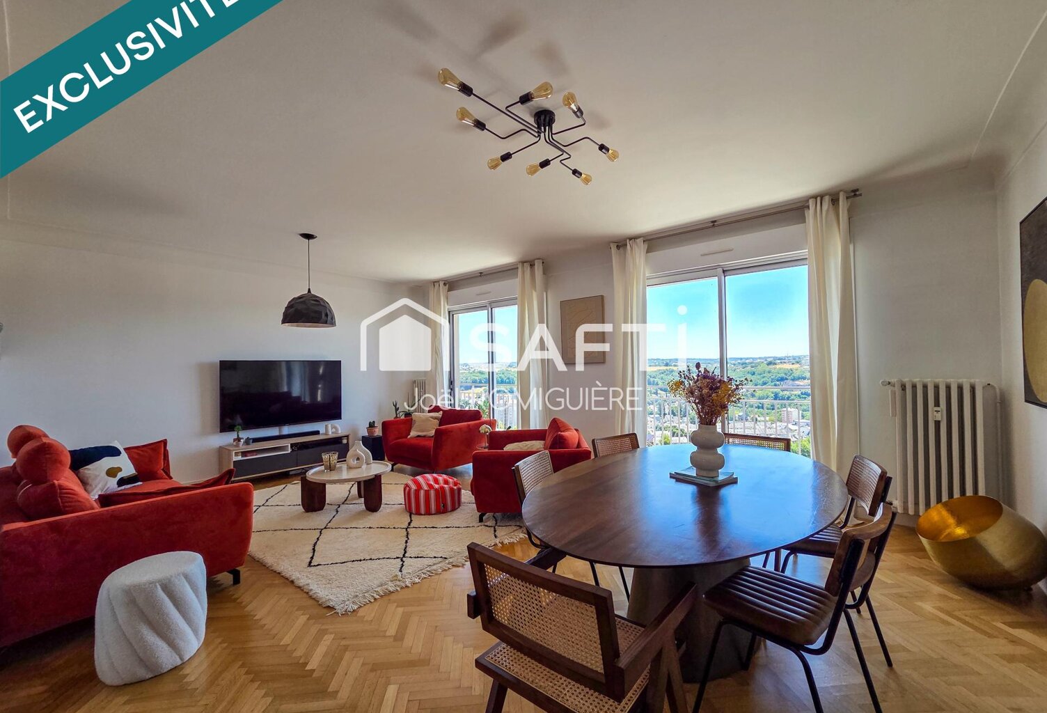Rodez Centre  Duplex T4 de 147 m² au 7ème et dernier étage avec balcon — photo 1