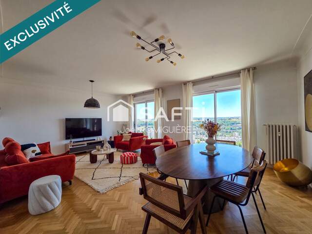 Rodez Centre  Duplex T4 de 147 m² au 7ème et dernier étage avec balcon — photo du bien