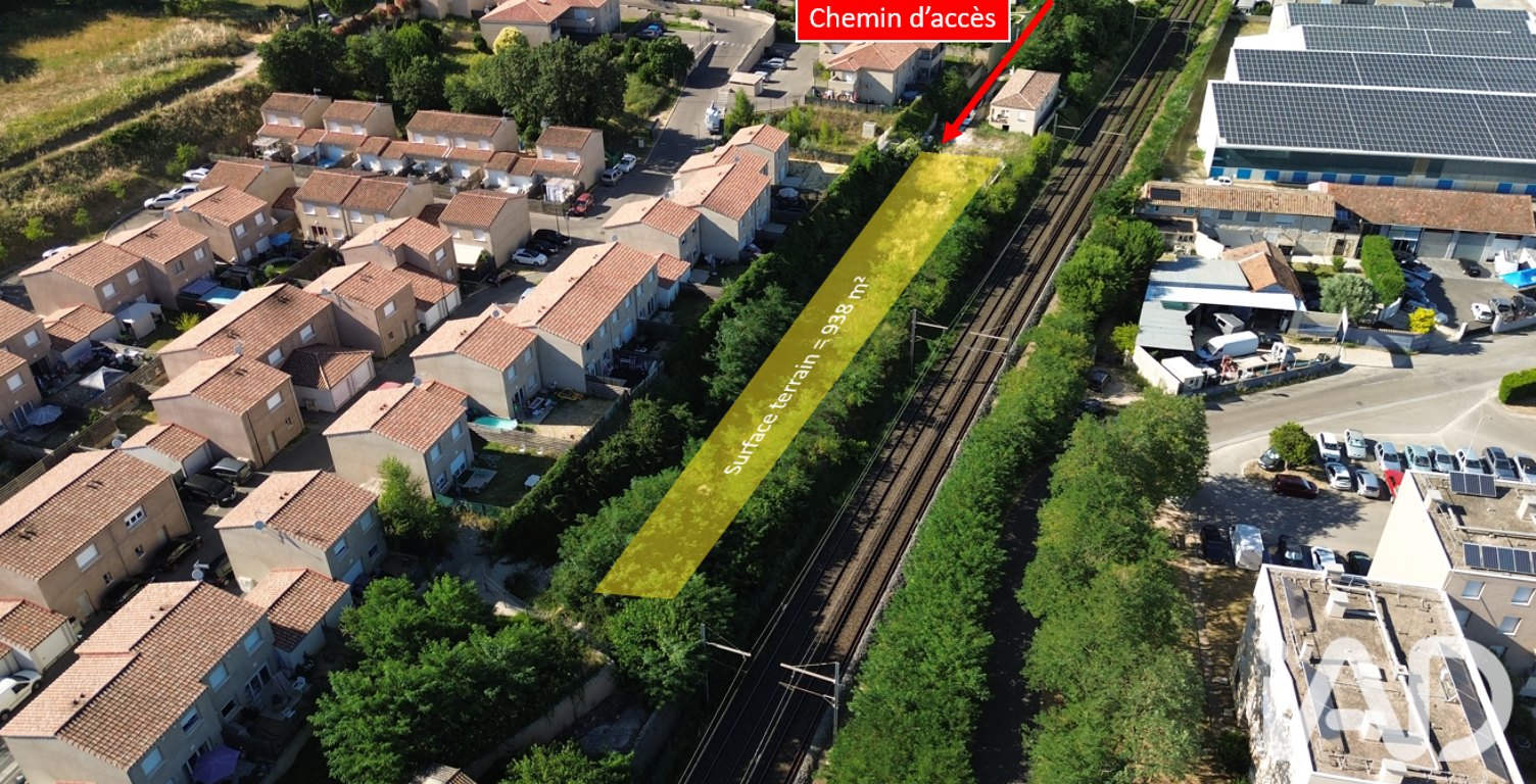 Vente Terrain à bâtir 938 m&sup2; — photo 1
